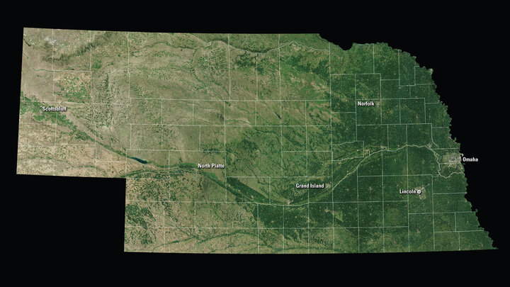NE Landsat 8 mosaic